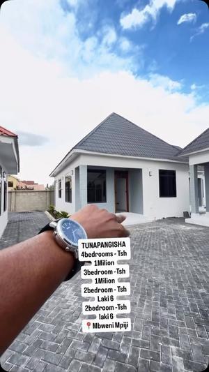 Nyumba ya vyumba vinne inapangishwa Mbweni Mpiji, Dar Es Salaam Nyumba ya vyumba vinne inapangishwa Mbweni Mpiji, Dar Es Salaam