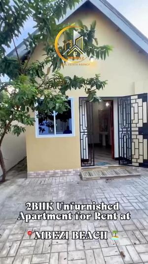 Apartment ya vyumba viwili inapangishwa Mbezi Beach, Dar Es Salaam