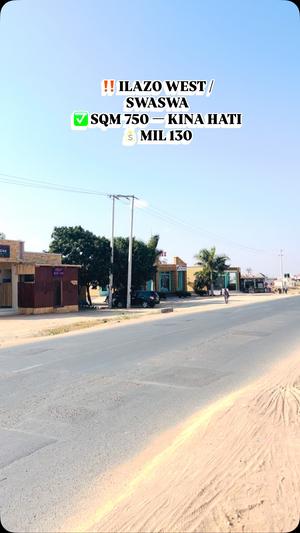 Kiwanja kinauzwa Ilazo West / Swaswa, Dodoma (750 sqm) Kiwanja kinauzwa Ilazo West / Swaswa, Dodoma (750 sqm)