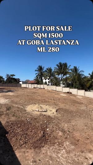 Kiwanja kinauzwa Goba Lastanza, Dar Es Salaam (1500 sqm) Kiwanja kinauzwa Goba Lastanza, Dar Es Salaam (1500 sqm)