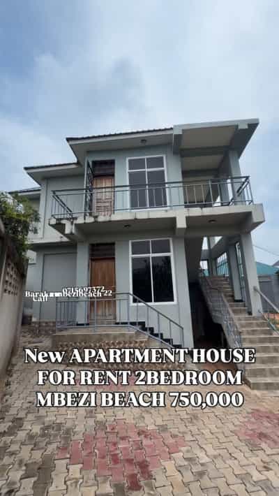 Apartment ya vyumba viwili inapangishwa Mbezi Beach, Dar Es Salaam