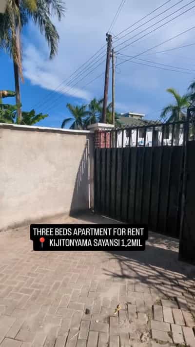 Apartment ya vyumba vitatu inapangishwa Kijitonyama, Dar Es Salaam