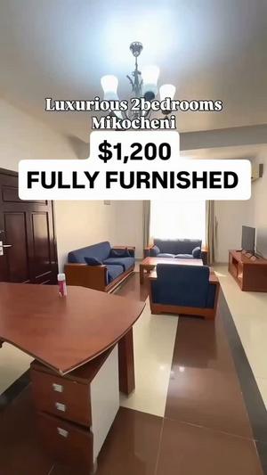 Apartment (Furnished) ya vyumba viwili inapangishwa Mikocheni, Dar Es Salaam Apartment (Furnished) ya vyumba viwili inapangishwa Mikocheni, Dar Es Salaam