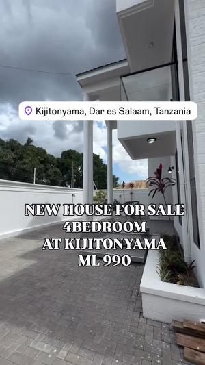 Nyumba ya vyumba vinne inauzwa Kijitonyama, Dar Es Salaam (400 sqm)