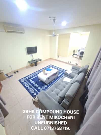 Nyumba ya vyumba vitatu inapangishwa Mikocheni B, Dar Es Salaam