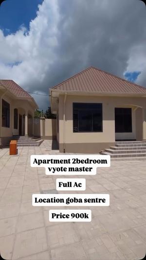 Apartment ya vyumba viwili inapangishwa Goba Center, Dar Es Salaam Apartment ya vyumba viwili inapangishwa Goba Center, Dar Es Salaam