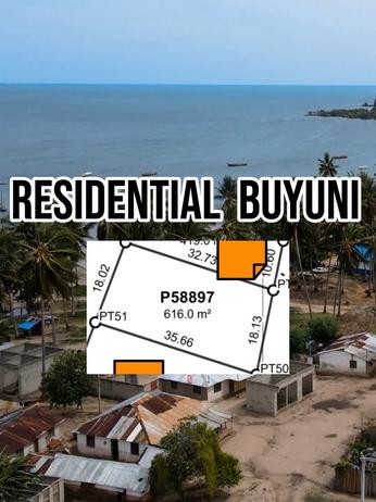 Kiwanja kinauzwa Kigamboni Buyuni Greencity, Dar Es Salaam (616 sqm)