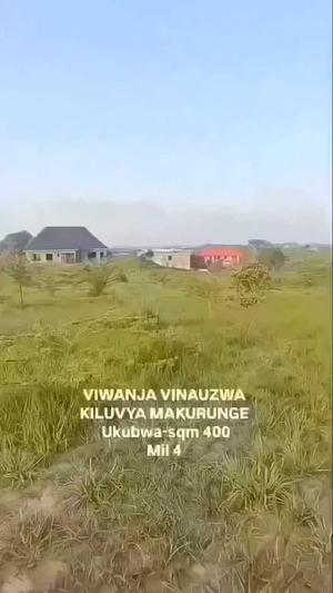 Viwanja vinauzwa Kiluvya Madukani, Pwani (400 sqm) Viwanja vinauzwa Kiluvya Madukani, Pwani (400 sqm)
