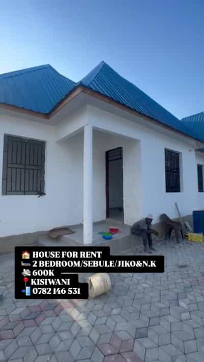 Nyumba ya vyumba viwili inapangishwa Kigamboni Kisiwani, Dar Es Salaam