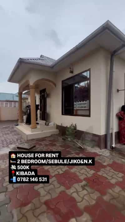 Nyumba ya vyumba viwili inapangishwa Kigamboni Kibada, Dar Es Salaam