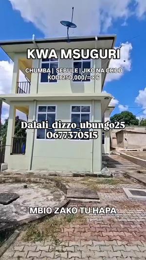 Nyumba ya chumba kimoja inapangishwa Msuguri, Dar Es Salaam