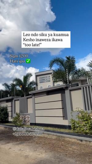 Kiwanja (Residential/Commercial) kinauzwa Kinyerezi Kibaga, Dar Es Salaam (1000 sqm) Kiwanja (Residential/Commercial) kinauzwa Kinyerezi Kibaga, Dar Es Salaam (1000 sqm)