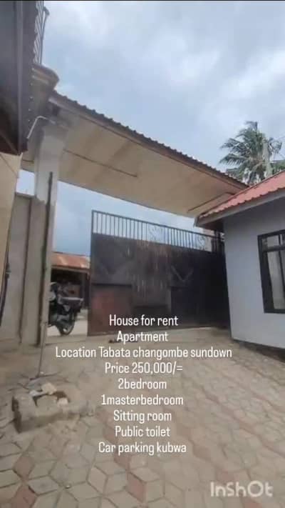 2 Bedrooms House/Apartment for Rent in Tabata, Dar Es Salaam