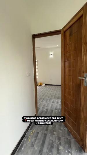 Nyumba/Apartment ya vyumba viwili inapangishwa Mbezi Mwisho Luguruni, Dar Es Salaam