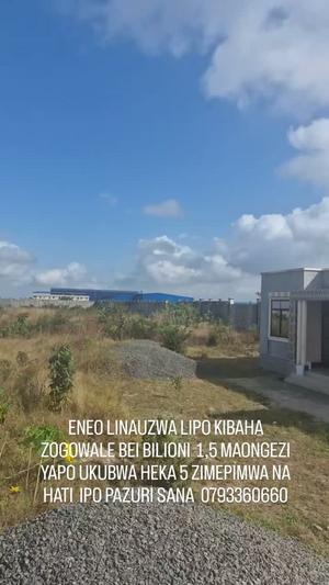 Residential Plot for Sale in Kibaha Zogowale, Pwani (5 acre)