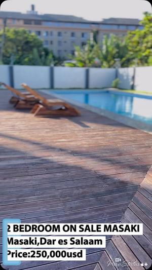 Apartment (Furnished) ya vyumba viwili inauzwa Masaki, Dar Es Salaam