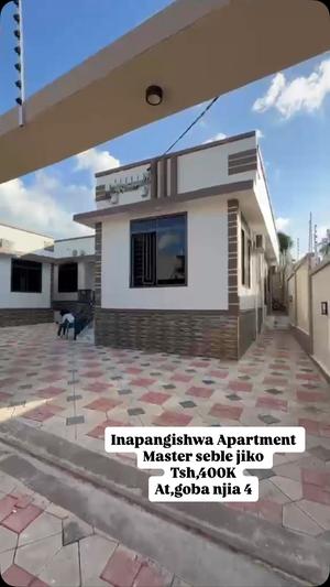 Nyumba/Apartment ya chumba kimoja inapangishwa Goba Njia 4, Dar Es Salaam
