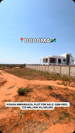 Plot for sale in Kisasa Mwangaza, Dodoma sqm 4802 Plot for sale in Kisasa Mwangaza, Dodoma sqm 4802