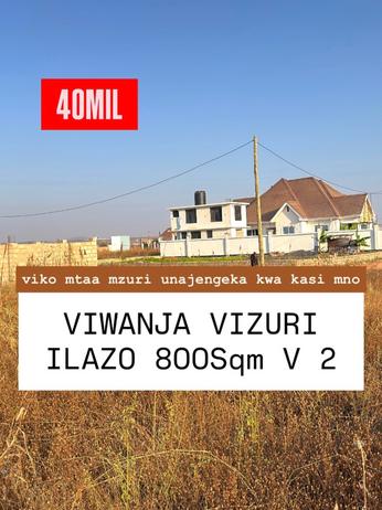 Viwanja vinauzwa Ilazo Extension, Dodoma sqm 800