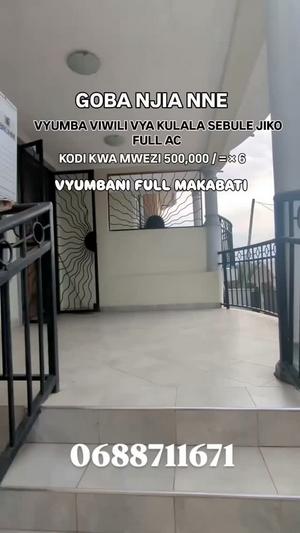 Nyumba ya vyumba viwili inapangishwa Goba Njia 4, Dar Es Salaam Nyumba ya vyumba viwili inapangishwa Goba Njia 4, Dar Es Salaam