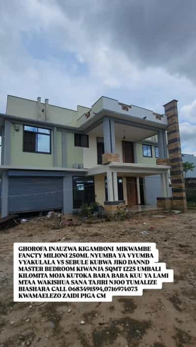 5 Bedrooms House for Sale in Kigamboni Mikwambe, Dar Es Salaam (1225 sqm)