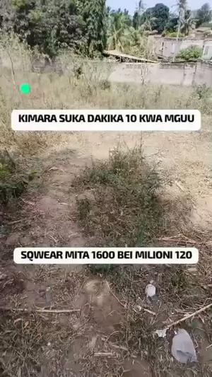 Kiwanja kinauzwa Kimara Suka, Dar Es Salaam (160 sqm) Kiwanja kinauzwa Kimara Suka, Dar Es Salaam (160 sqm)