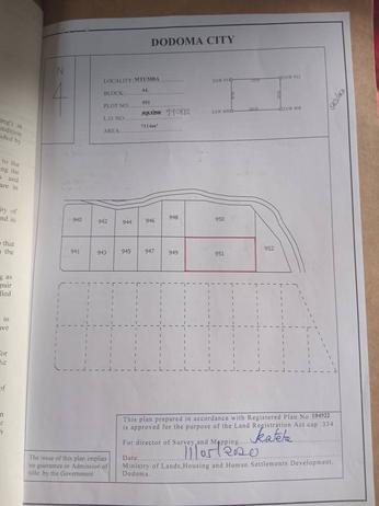 Residential Plot for Sale in Mtumba, Dodoma (7114 sqm) Residential Plot for Sale in Mtumba, Dodoma (7114 sqm)