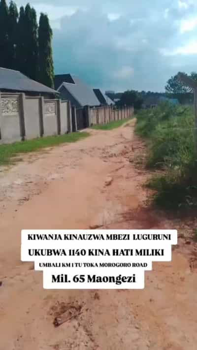 Kiwanja kinauzwa Mbezi Luguruni, Dar Es Salaam (1140 sqm)