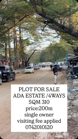 Kiwanja kinauzwa Ada Estate / 4ways, Dar Es Salaam (310 sqm)