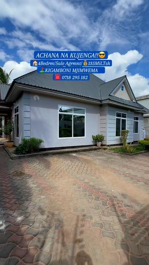 4 Bedrooms House for Sale in Kigamboni Ungindoni, Dar Es Salaam (500 sqm)