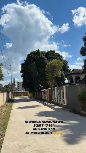 Kiwanja kinauzwa Mbezi Beach, Dar Es Salaam sqm 716 Kiwanja kinauzwa Mbezi Beach, Dar Es Salaam sqm 716
