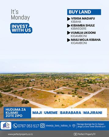 Residential Plots for Sale in Kimbiji, Dar Es Salaam (500 sqm)