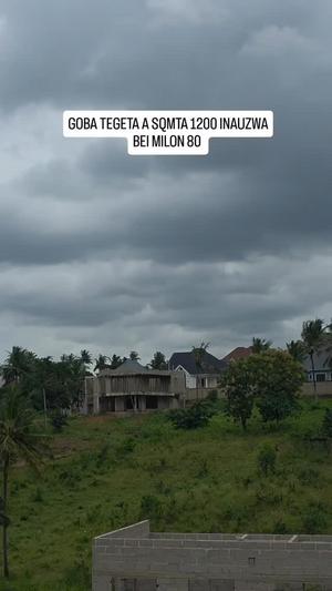 Kiwanja kinauzwa Goba Tegeta A, Dar Es Salaam sqm 1200