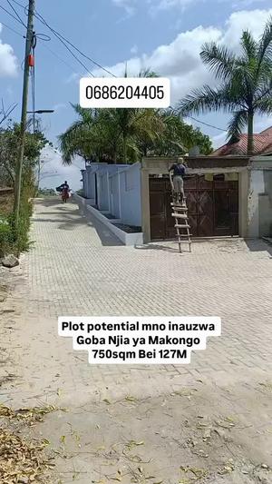 Residential Plot for Sale in Goba Njia ya Makongo, Dar Es Salaam (750 sqm)