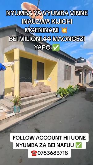 Nyumba ya vyumba vinne inauzwa Kijichi Mgeninani, Dar Es Salaam Nyumba ya vyumba vinne inauzwa Kijichi Mgeninani, Dar Es Salaam