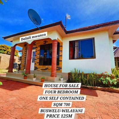 4 Bedrooms House for Sale in Buswelu, Mwanza (700 sqm)