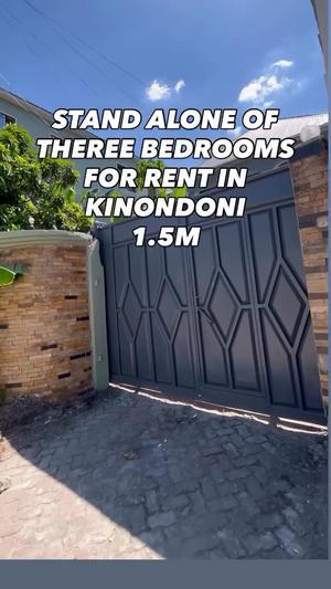 Nyumba ya vyumba vitatu inapangishwa Kinondoni, Dar Es Salaam Nyumba ya vyumba vitatu inapangishwa Kinondoni, Dar Es Salaam