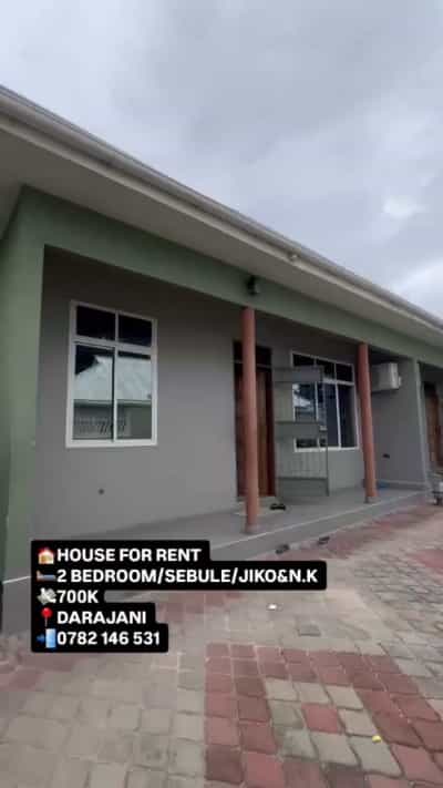 Nyumba ya vyumba viwili inapangishwa Kigamboni Darajani, Dar Es Salaam