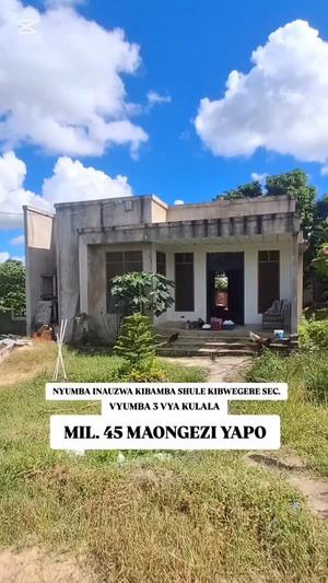 Nyumba ya vyumba vitatu inauzwa Kibamba Shule Kibwegere, Dar Es Salaam (400 sqm) Nyumba ya vyumba vitatu inauzwa Kibamba Shule Kibwegere, Dar Es Salaam (400 sqm)