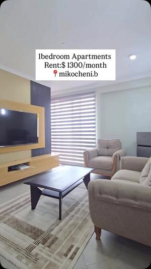 Apartment (Furnished) ya chumba kimoja inapangishwa Mikocheni B, Dar Es Salaam