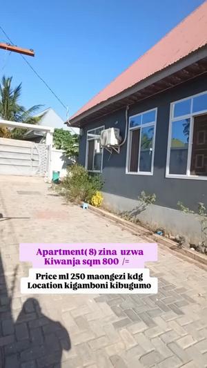 Apartment ya vyumba viwili inauzwa Kigamboni Kibugumo, Dar Es Salaam (800 sqm) Apartment ya vyumba viwili inauzwa Kigamboni Kibugumo, Dar Es Salaam (800 sqm)