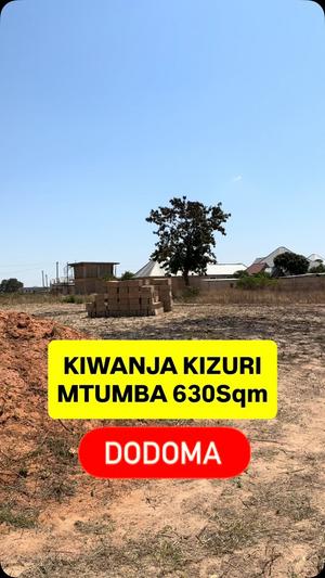 Kiwanja kinauzwa Mtumba, Dodoma sqm 630 Kiwanja kinauzwa Mtumba, Dodoma sqm 630