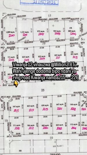 Viwanja vinauzwa Nala Chihoni, Dodoma (874 sqm) Viwanja vinauzwa Nala Chihoni, Dodoma (874 sqm)