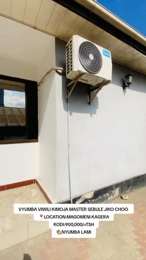 Nyumba ya vyumba viwili inapangishwa Magomeni Kagera, Dar Es Salaam