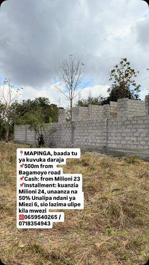 Residential Plots for Sale in Mapinga, Pwani