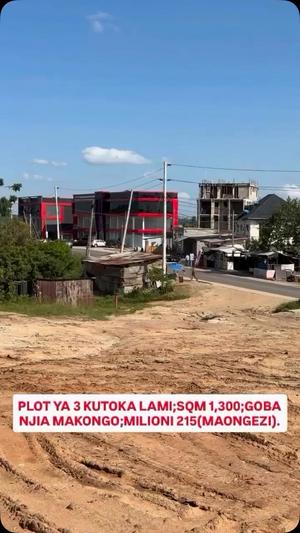 Residential Plot for Sale in Goba Njia Ya Makongo, Dar Es Salaam (1300 sqm)