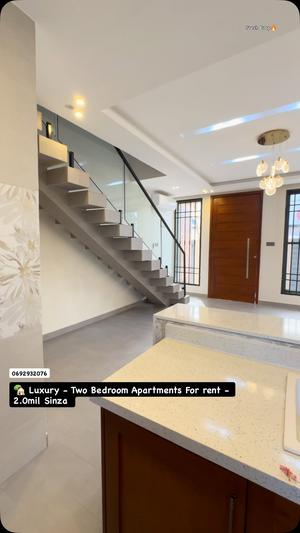 Apartment ya vyumba viwili inapangishwa Sinza, Dar Es Salaam