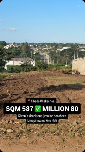 Plot for sale in Kigamboni, Dar Es Salaam sqm 587 Plot for sale in Kigamboni, Dar Es Salaam sqm 587