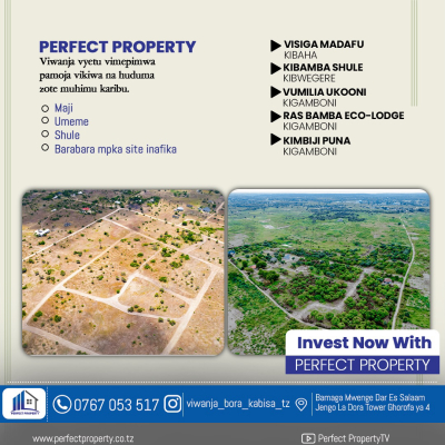 Viwanja vinauzwa Kigamboni, Dar Es Salaam