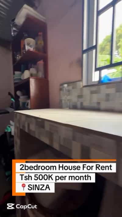 2 Bedrooms House for Rent in Sinza, Dar Es Salaam